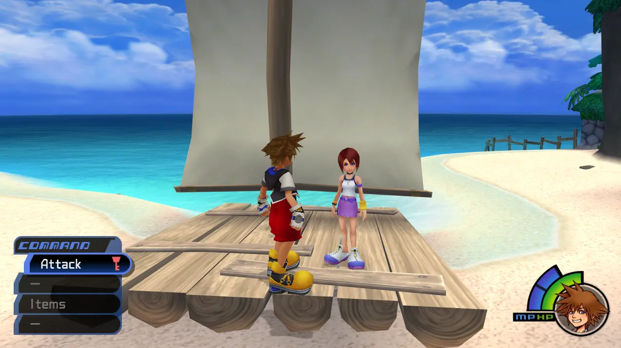 Destiny Islands Cove Deliver Kairi Items (Day 2)
